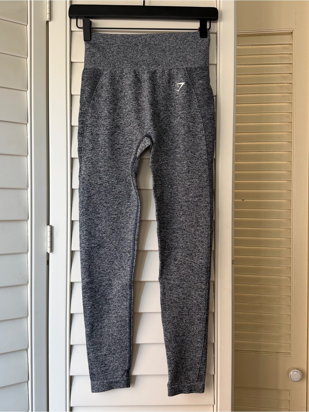 Gymshark Women High-Rise Grey Leggings Size M but fits like a Small